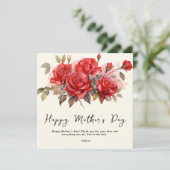 おしゃれなママへのギフト | 母の日におすすめ シーズンカード (スタンド正面)