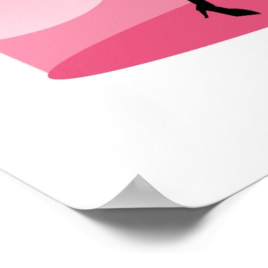 おしゃれなママ押しベビー車 ポスター (角)