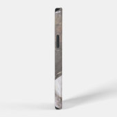 おしゃれなマーブル iPhoneケース (右側面)