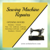 おしゃれなミシン修理屋さん ウィンドウサイン (シート3)