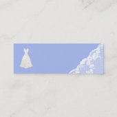 おしゃれなミニ名刺 スキニー名刺 (裏面)