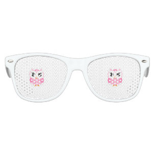 おしゃれなミミズクのキャラクター キッズサングラス