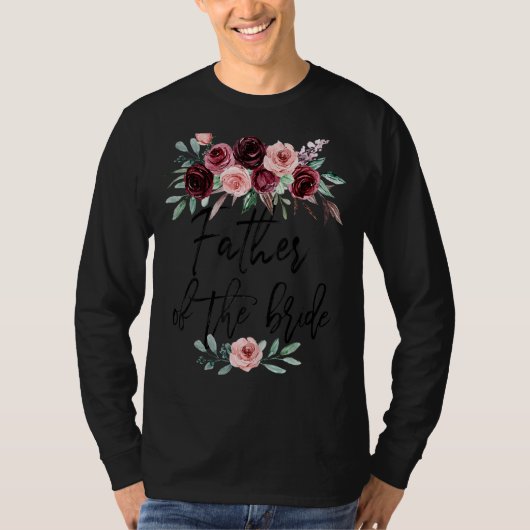 おしゃれなムード 花嫁の父の独身最後の夜 Tシャツ (正面)