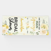 おしゃれなメインスクイーズ ブライダルシャワーの装飾 横断幕 (横)