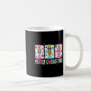おしゃれなメリークリスマス かわいいNKくるみ割り人形 女子 コーヒーマグカップ