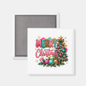 おしゃれなメリークリスマス マグネット (正面/裏面)