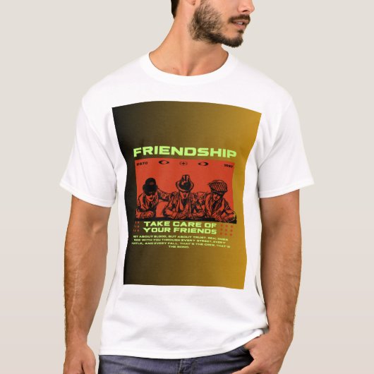 おしゃれなメンズTシャツ - 快適なカジュアルウェア f Tシャツ (正面)