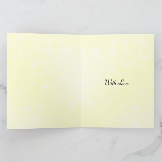 おしゃれなモダンなブラックとクリームの誕生日おばあちゃん カード (内部)