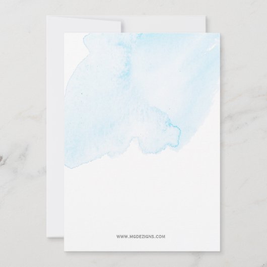 おしゃれなモダンな夏のカクテルパーティーの招待状 招待状 (裏面)