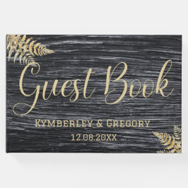 おしゃれなモダンな農村の納屋の結婚式 ゲストブック