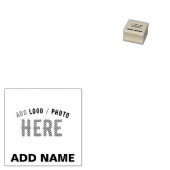 おしゃれなモダンカスタマイズブラウン本物ブランド ラバースタンプ (押印)