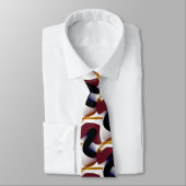 おしゃれなモダン幾何学チャンネル文字 ネクタイ (タイ)