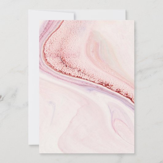 おしゃれなモダン タイポグラフィー 卒業発表 案内状 (裏面)