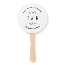 おしゃれなモノグラム フラワー ボタニカル ウェディング カップル名