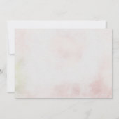 おしゃれなラマの誕生日パーティー 招待状 (裏面)