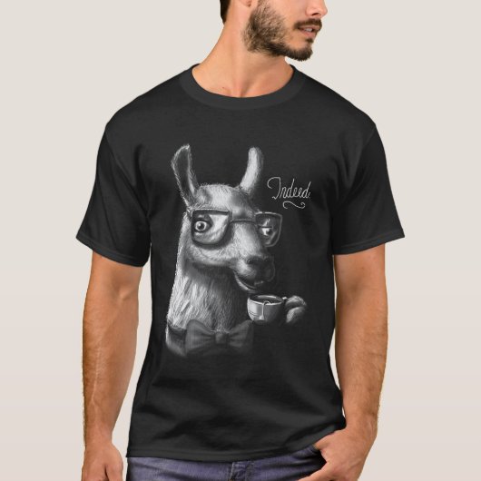 おしゃれなラマのWoot Tシャツ (正面)