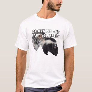 おしゃれなリスを撫でてはいけない。 Tシャツ