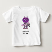 おしゃれなロボット ベビーTシャツ (正面)