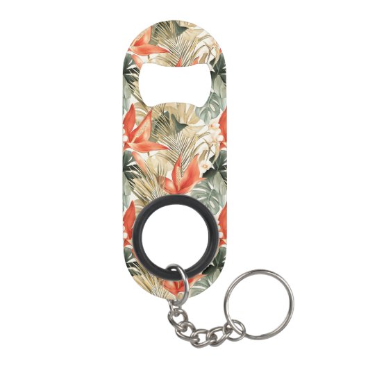 おしゃれなロマンチックブルーバタフライのウェディングシャワー キーホルダー栓抜き (裏面)