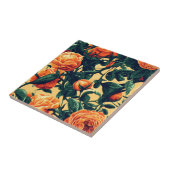 おしゃれなローズセラミックタイル  ホームデコレーション用 タイル (側面)