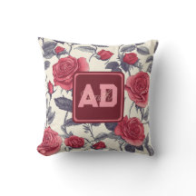 おしゃれなローズファミリーピロー