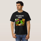 おしゃれな人が飼うオウム Tシャツ (正面フル)