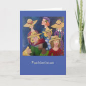 おしゃれな人 カード (正面)