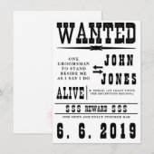 おしゃれな仲人募集カード招待状 招待状 (正面/裏面)