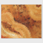 おしゃれな偽ウォルナットバール ラッピングペーパー (フラット)