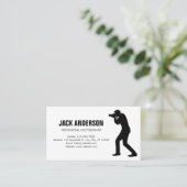 おしゃれな写真の名刺 名刺 (スタンド正面)