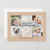 おしゃれな写真6枚入りユニバーサルグリーティングカード ポストカード (正面/裏面)