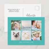 おしゃれな写真6枚入りユニバーサルグリーティングカード ポストカード (正面/裏面)