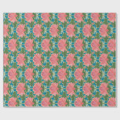 おしゃれな包装紙: 水蓮とトンボ ラッピングペーパー (フラット)