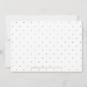 おしゃれな卒業おめでとうカード（カラー編集可能） 案内状 (裏面)