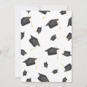 おしゃれな卒業お知らせ, 卒業パーティー 招待状 (裏面)