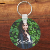 おしゃれな卒業写真カスタム 2026 卒業式 キーホルダー (正面)