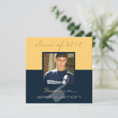 おしゃれな卒業式 2010/卒業帽 招待状 (スタンド正面)