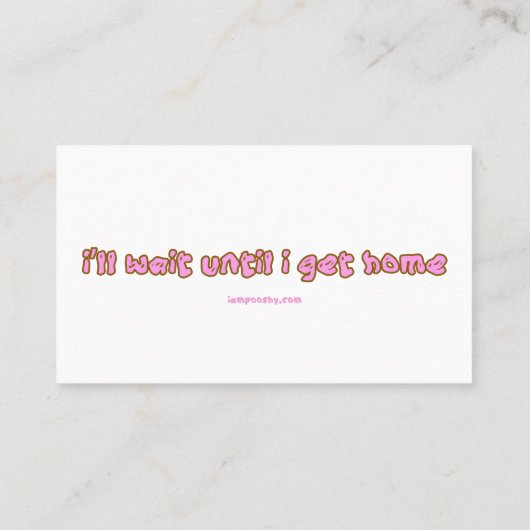 おしゃれな名刺 名刺 (裏面)