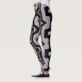 おしゃれな多色クラシック "Ratti_Creative_Arts" Le レギンス (左)