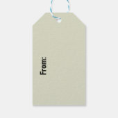 おしゃれな夜を過ごす ギフトタグ (裏面)