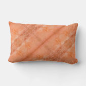 おしゃれな大理石スタイルの幾何学模様クッション ランバークッション (裏面)