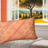 おしゃれな大理石スタイルの幾何学模様クッション ランバークッション