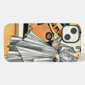 おしゃれな女性 iPhoneケース (裏面横)