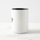 おしゃれな妻のマグカップ - 名前入りカスタムコーヒーマグ マグカップ (中央)