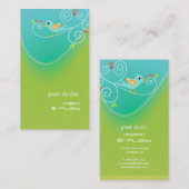 おしゃれな子供の保育園の名刺 名刺 (正面/裏面)