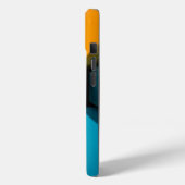おしゃれな宗教虹ハニカムゴールドビー Case-Mate iPhoneケース (裏面 / 左)
