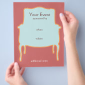 おしゃれな家具のチラシ チラシ (手)