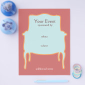 おしゃれな家具のチラシ チラシ (シングル)