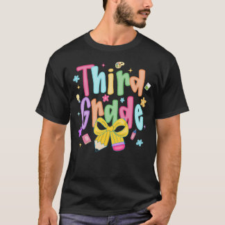 おしゃれな小学校3年生担任 3年生の新学期 Tシャツ