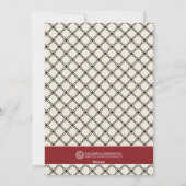 おしゃれな平和愛喜び - ホリデー写真カード シーズンカード (裏面)